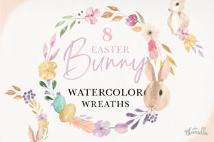 8 Watercolour Easter Egg Clipart Bunnies Floral: A Brand Designer’s Perspective