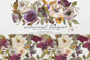 Autumn Flowers Clipart & Illustrations