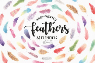 Feather Elements Watercolor for Illustrations: A Seller's Perspective