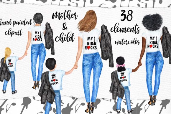 Mother's Day Clipart and Illustrations