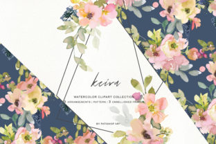 Watercolor Blush and Lemon Floral Bouquet: A Versatile Illustration for Creative Projects