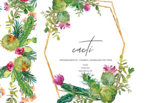 Watercolor Cactus Clip Art: A Versatile Illustration for Content Creators