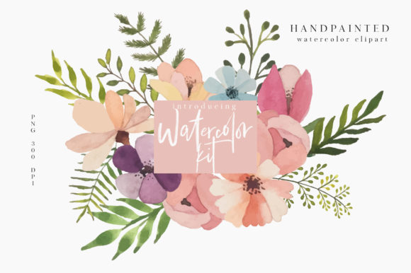 Watercolor Kit: A Practical Graphic Design Asset for Illustrations