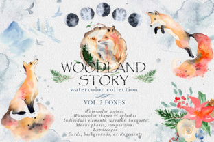 Woodland Story Vol.2 Foxes Illustrations Review for Real Crafting